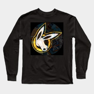 MOULE Head Logo Black And Gold Long Sleeve T-Shirt